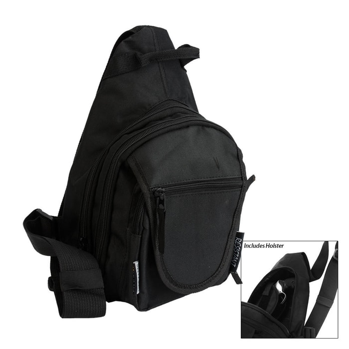 Day Sling Pack With Concealed Holster