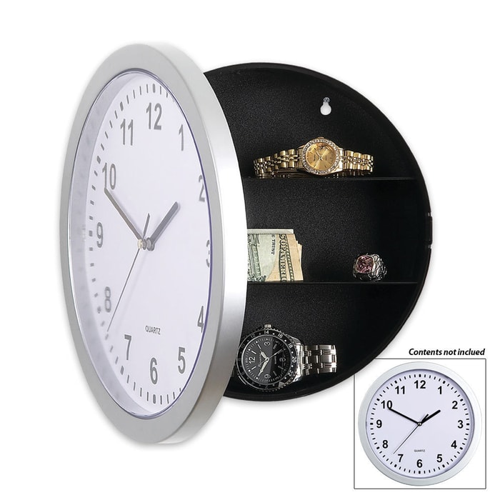 Clock with Hidden Safe