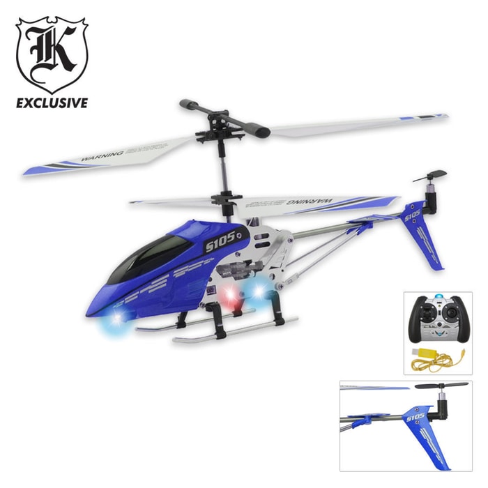 3-Channel Alloy Mini Helicopter