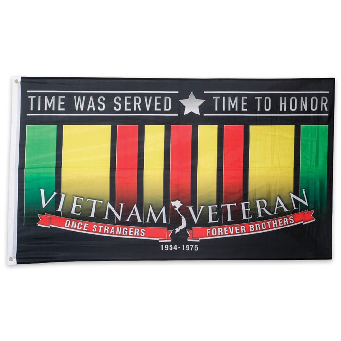 Vietnam Veteran Flag - 3’ X 5’