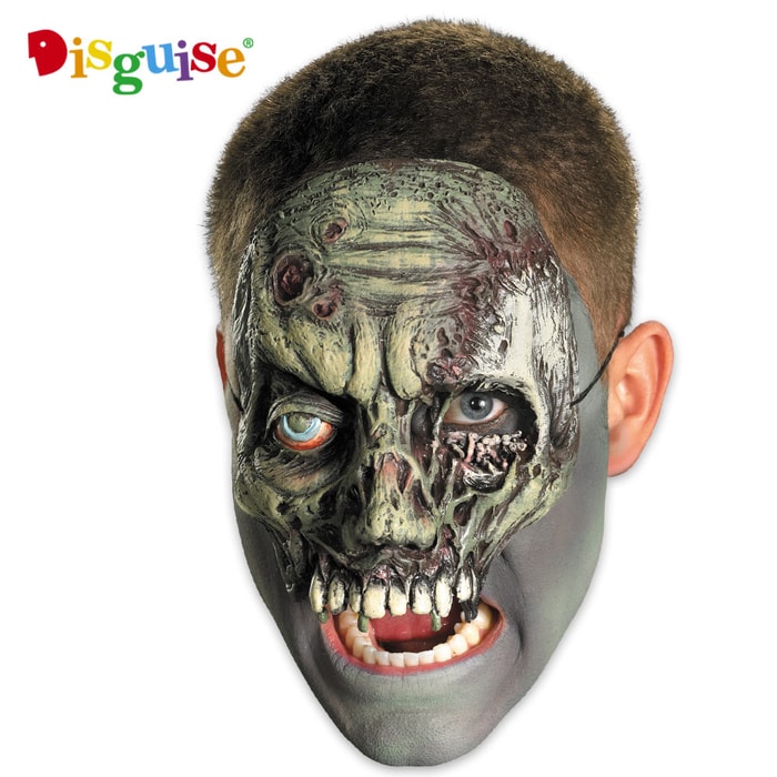 Walking Zombie Vinyl Chinless Mask