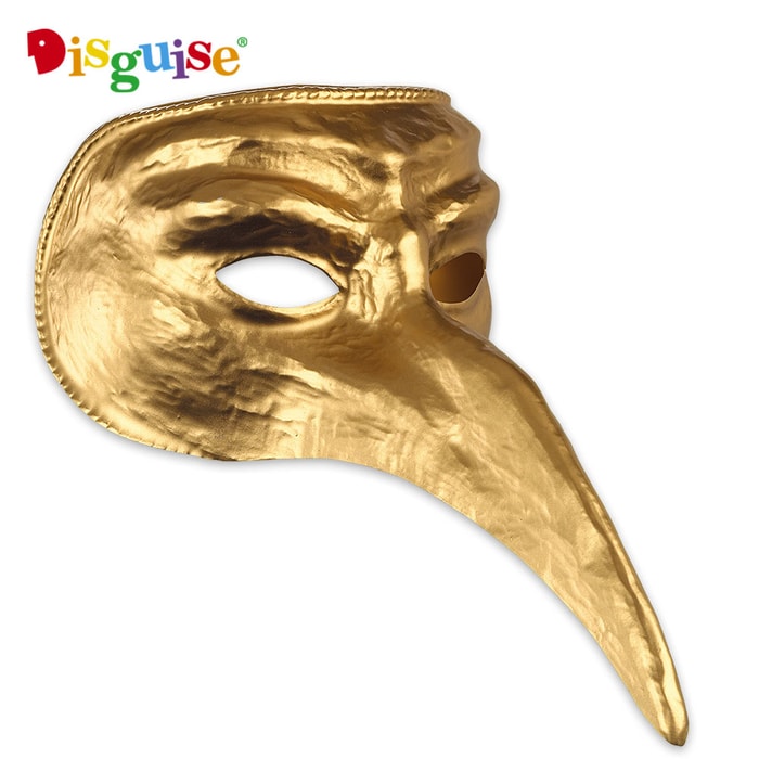 Gold Venetian Plague Mask
