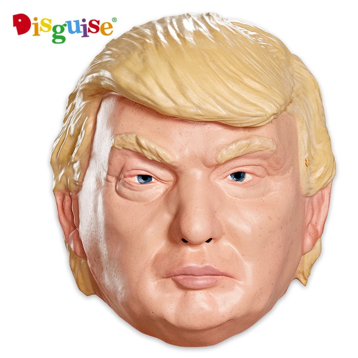 President Donald Trump Vacuform Half Mask