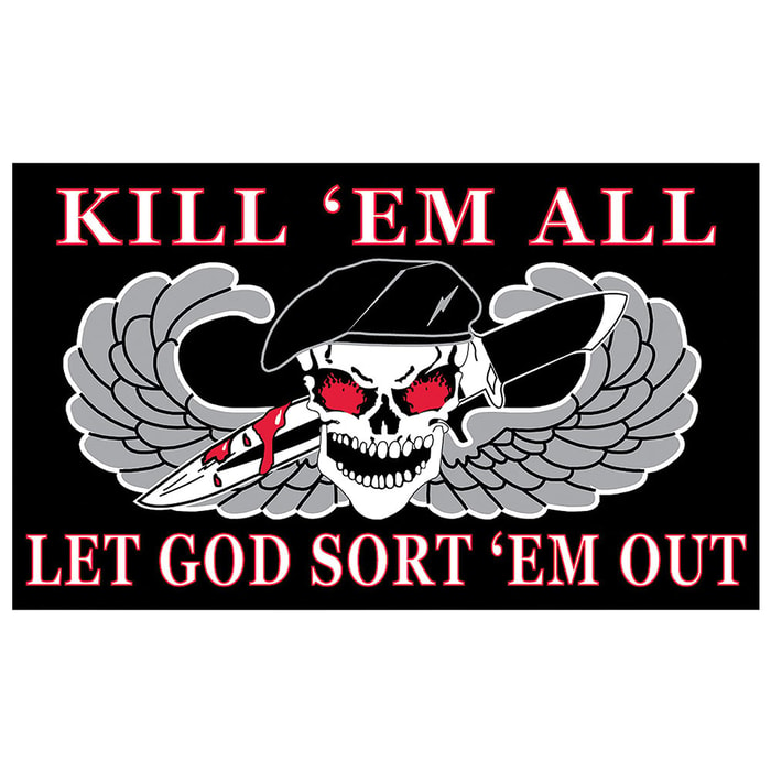 "Kill 'Em All" 3' x 5' Flag
