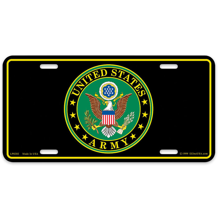 US Army Logo 6" x 12" License Plate