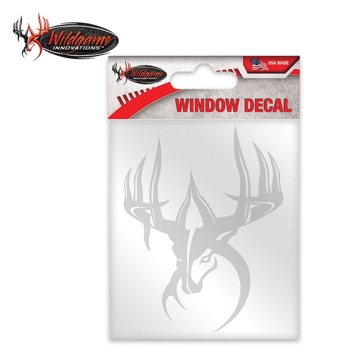 Wildgame Innovations White Window Decal
