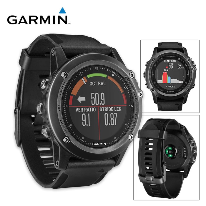 Garmin Fenix 3 HR Multi-Sport GPS Watch