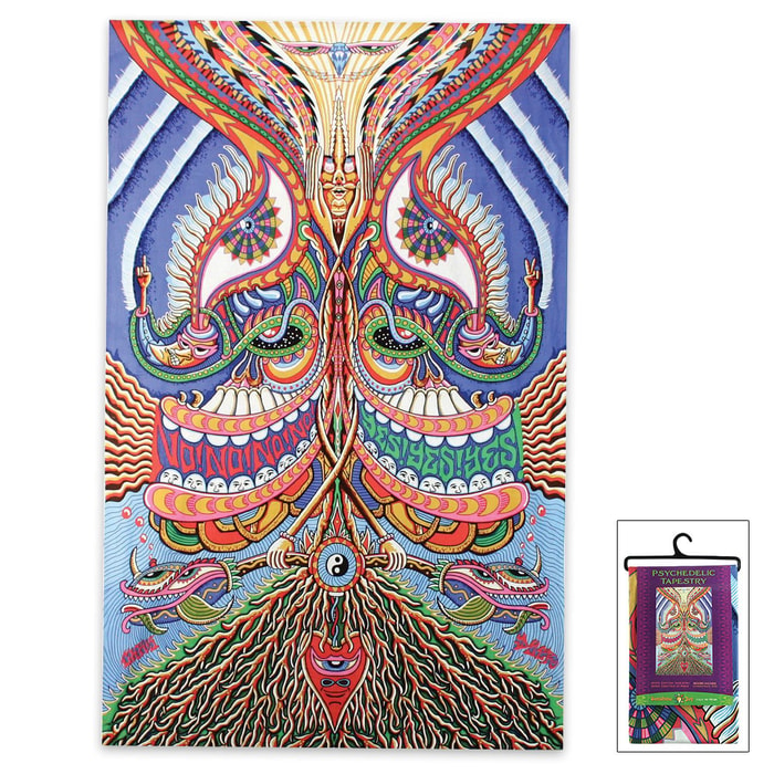 Meditation 3D Tapestry - 60”x90”