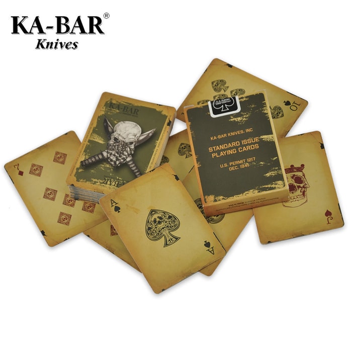 KA-BAR Soldier Playing Cards