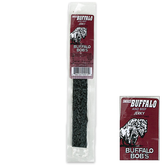 Buffalo Bob's Smoked Buffalo / Bison Jerky