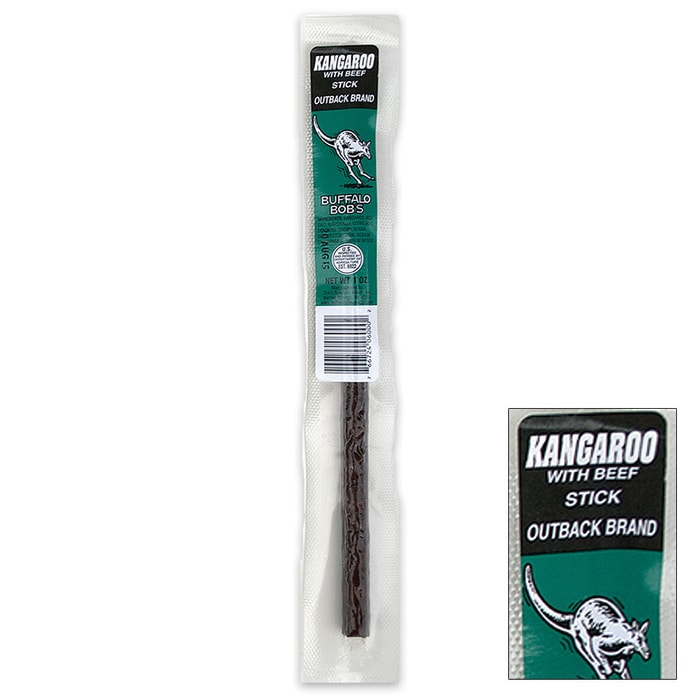 Buffalo Bob's 1-oz Outback Kangaroo Jerky Stick