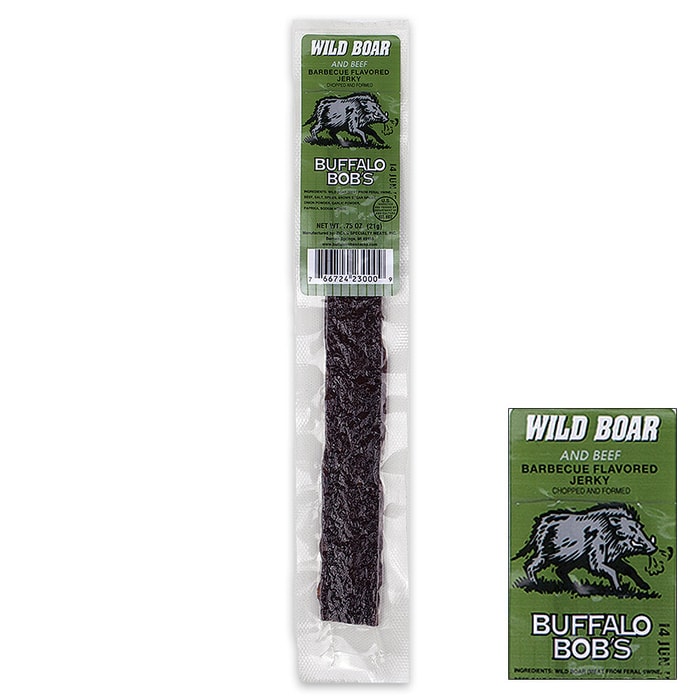 Buffalo Bob's 3/4-oz BBQ Wild Boar Jerky