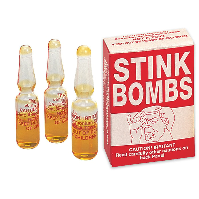 Ultra Smelly Rotten Stink Bombs - 3-Pack
