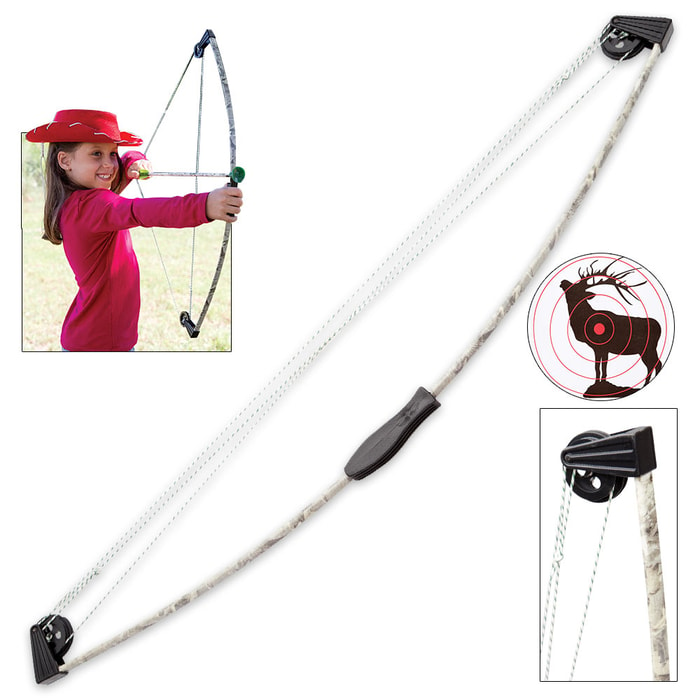 Parris Manufacturing Compound Bow-and-Arrow Junior Archery Set