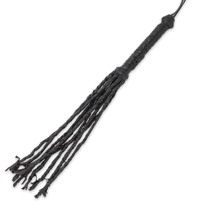 Cat-O-Nine Tails Genuine Leather Whip