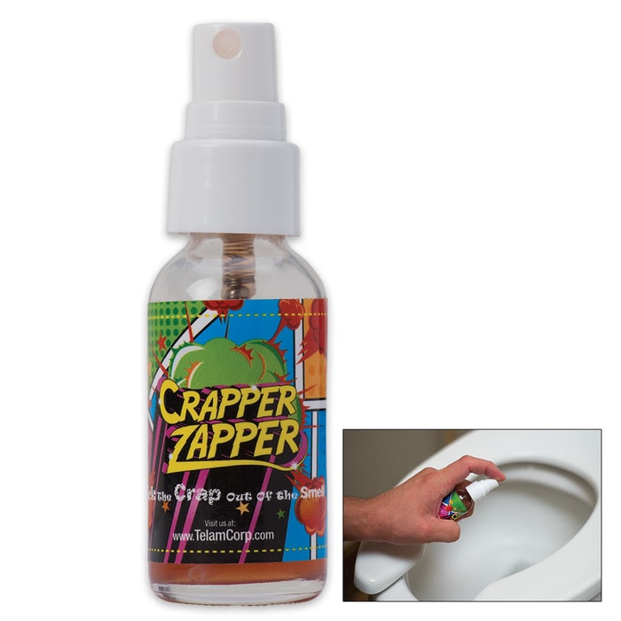 Crapper Zapper Bathroom Deodorizer