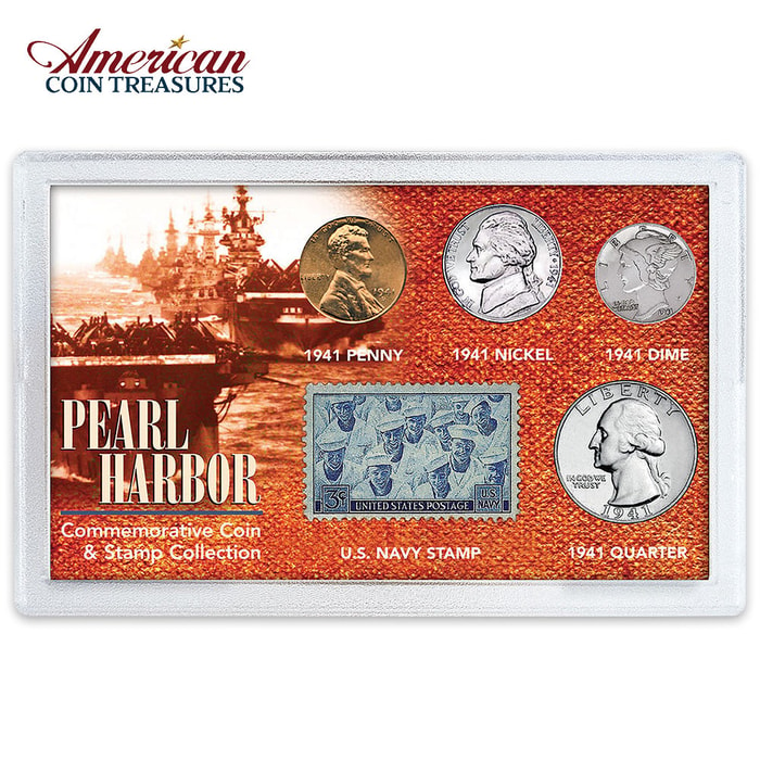 Pearl Harbor Coin And Stamp Collection