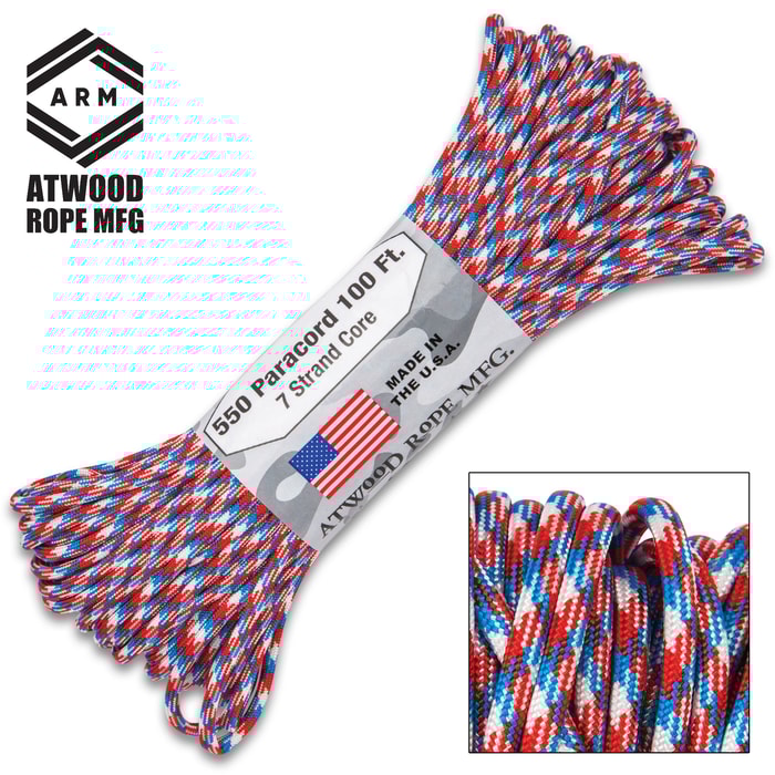 100 Ft Of All Purpose 550 Paracord