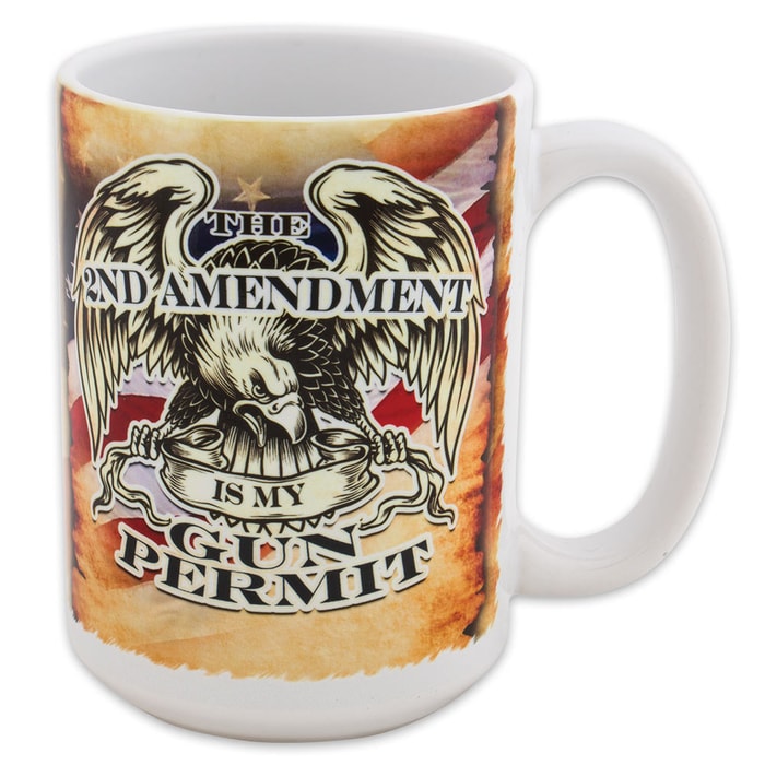 The Second Amendment IS My Gun Permit Mug