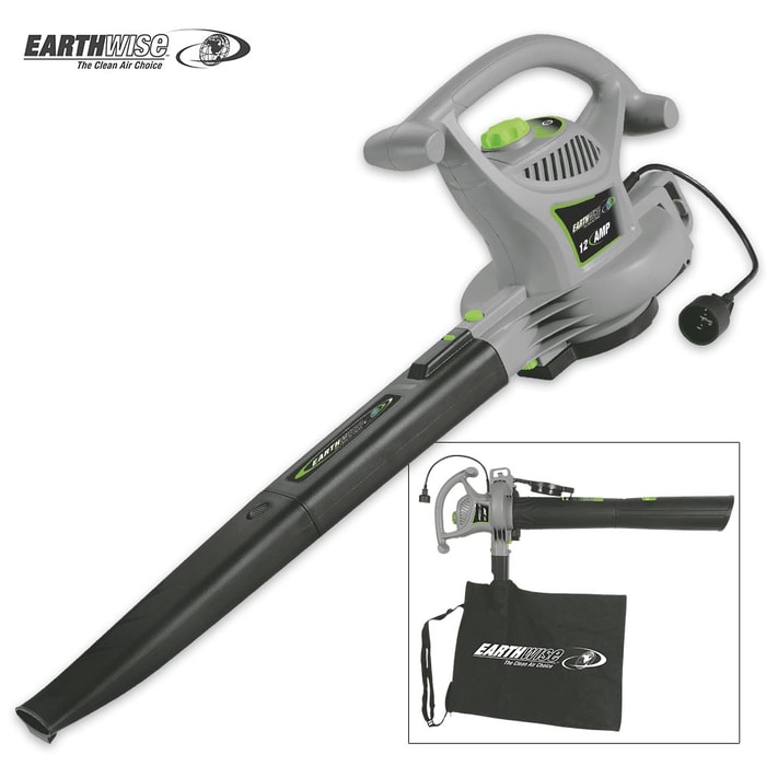 Earthwise Corded 120V Blower Vacuum And Mulcher