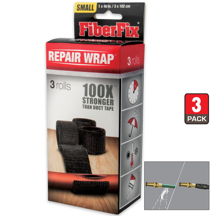 FiberFix Repair 1 In. Wrap - 100x Stronger Than Duct Tape