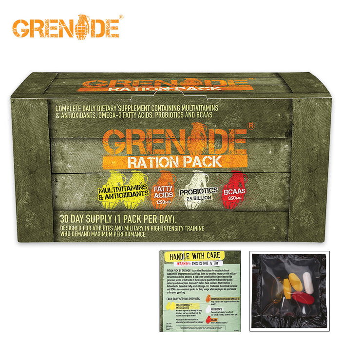 Grenade Ration Pack 30 Count