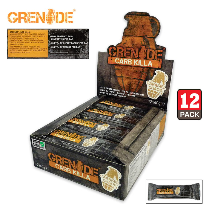 Grenade Carb Killa Protein Bars 12-Pack