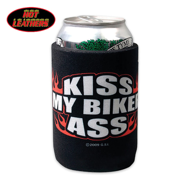 Kiss My Biker Ass Can Wrap