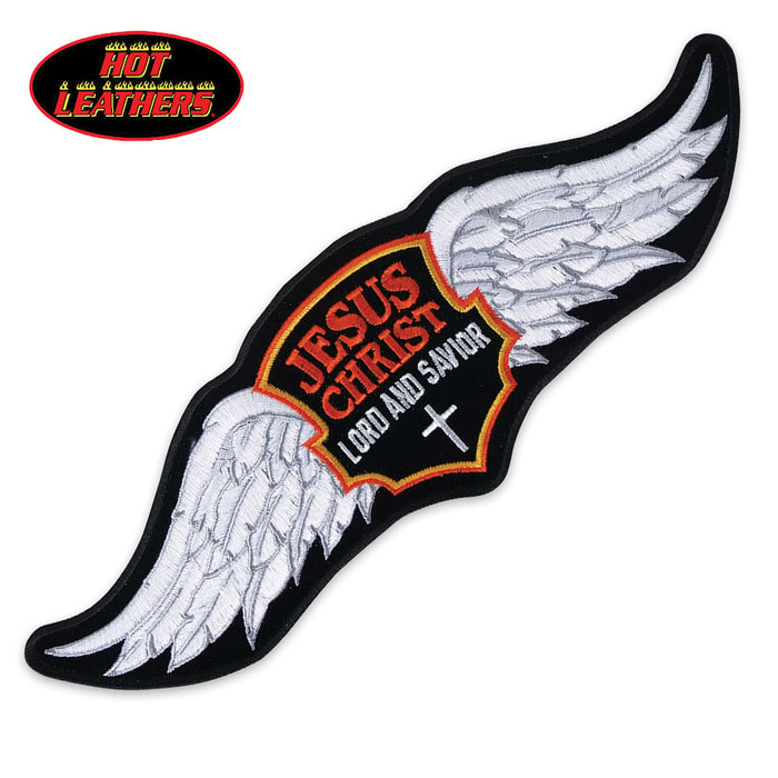 Hot Leathers Jesus Wings Patch