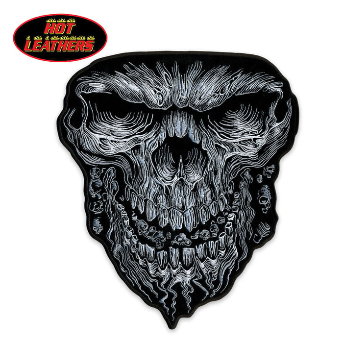 Hot Leathers Giant Skull Patch