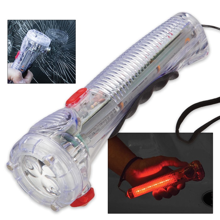 Victor Multifunction Flashlight / Emergency Kit