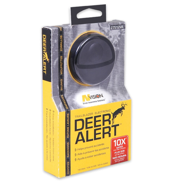 Electronic Deer Alert / Deterrent for Vehicles