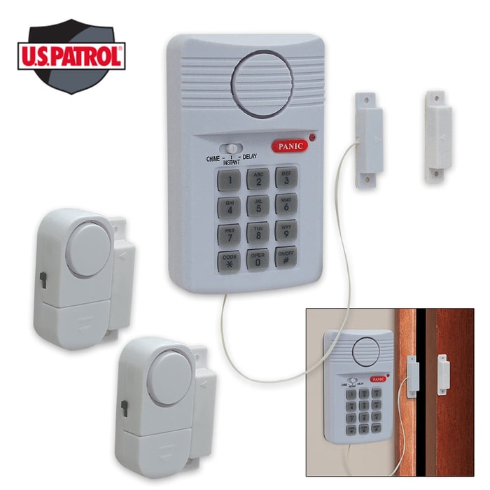 Home Security Alarm System 3-PC Set