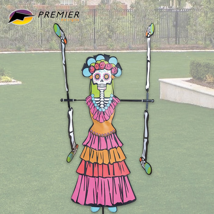 Day Of The Dead Woman Spinner