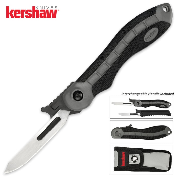 Kershaw LoneRock RBK Skinning & Caping Folding Knife