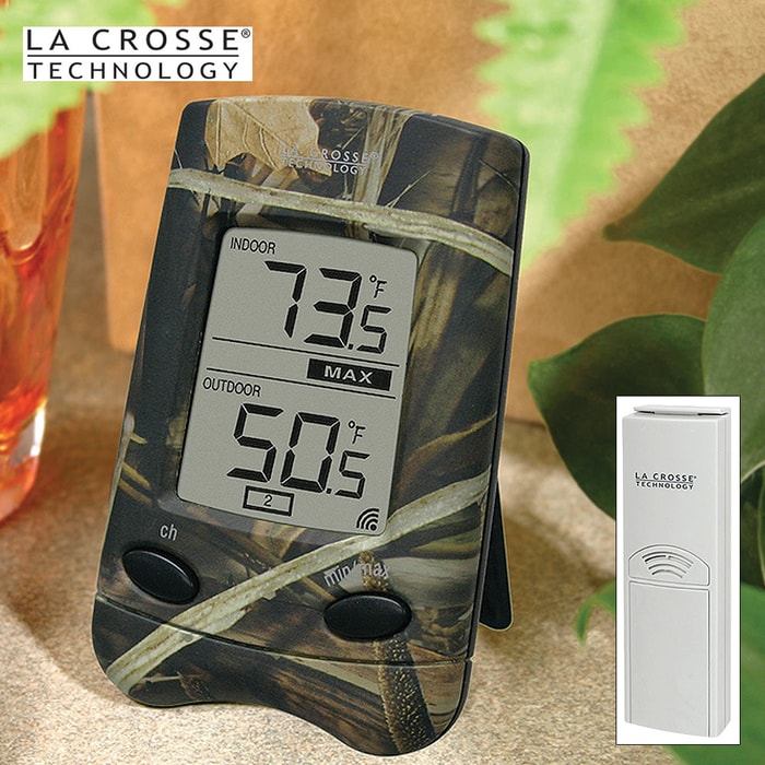 La Crosse Technology Wireless Thermometer - Camo