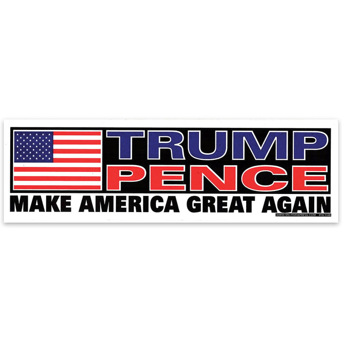 Trump-Pense Bumper Sticker