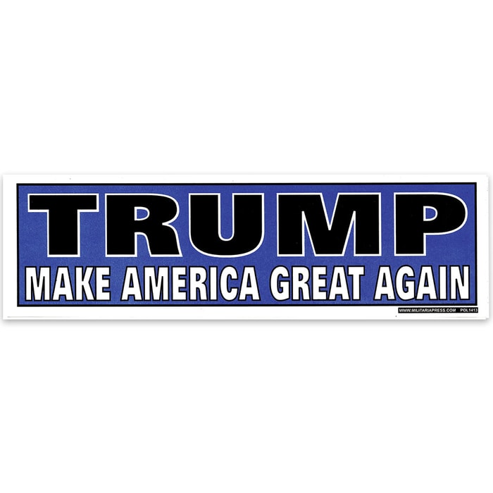 Trump Make America Great Again Bumper Sticker