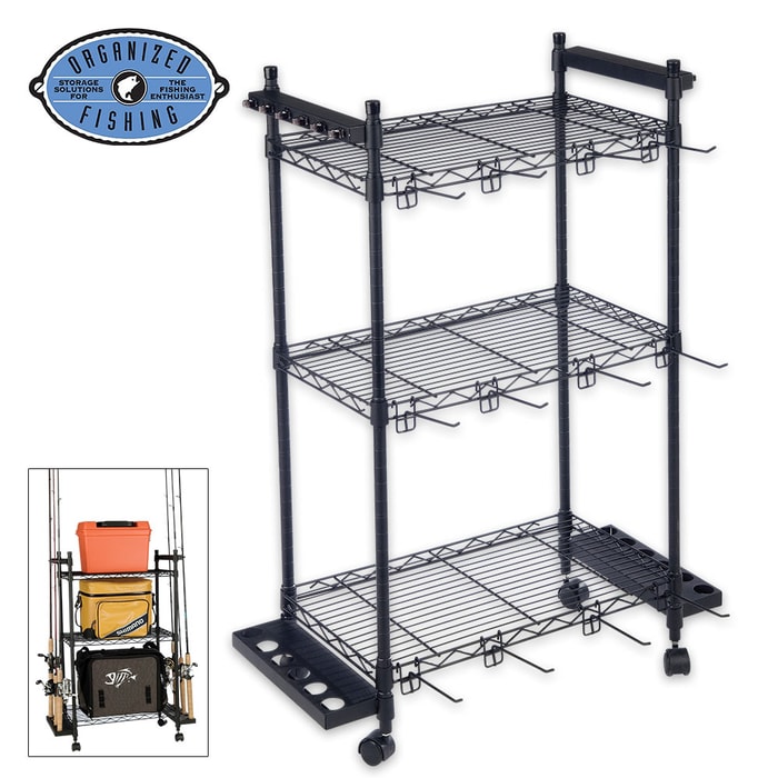 Tackle Trolley Wire Rack