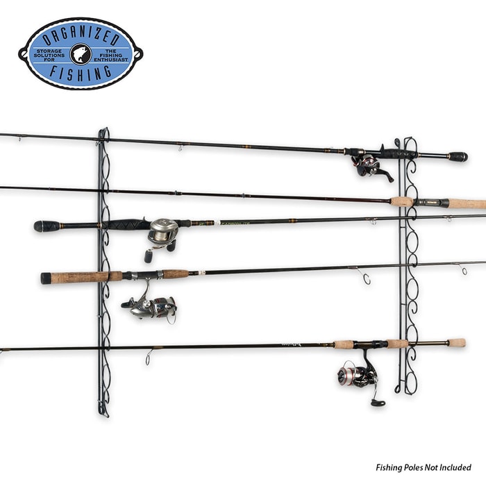 Wire Ceiling Rod Rack