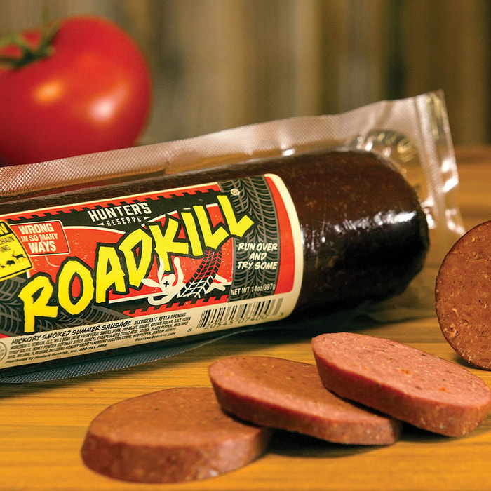 Road Kill Summer Sausage - 14 Oz