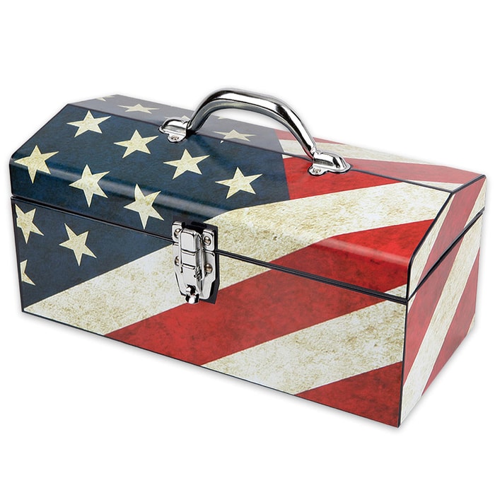 Art Wrapped Toolbox Flag