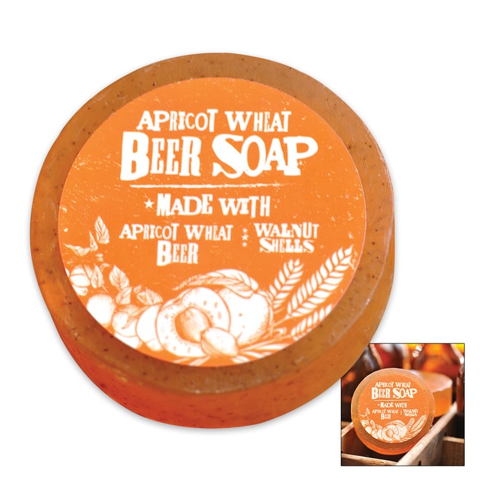 Swag Brewery Apricot Wheat Beer Soap