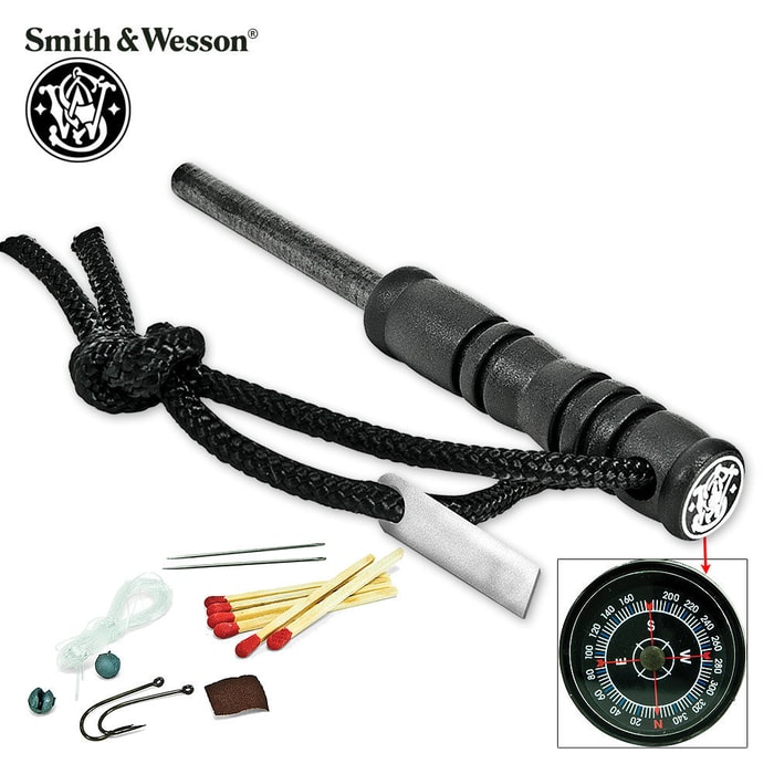 Smith & Wesson Extraction & Evasion Fire Striker & Survival Kit
