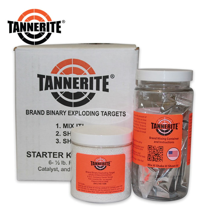 Tannerite Starter Pack With Six Targets