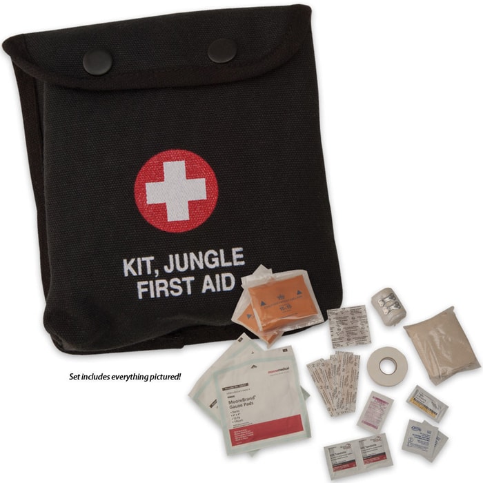 Mil-Spec. Jungle GI Style First Aid Kit