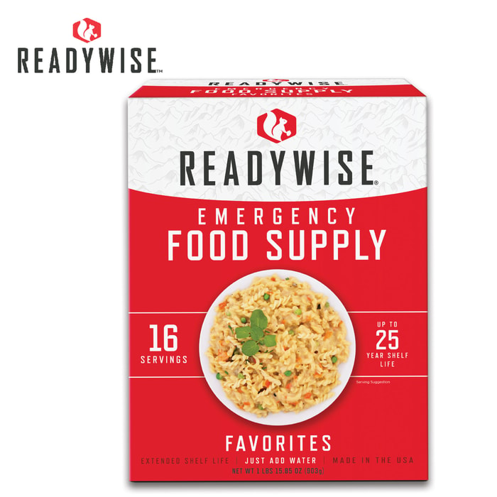 ReadyWise Favorites Emergency Food Variety Kit