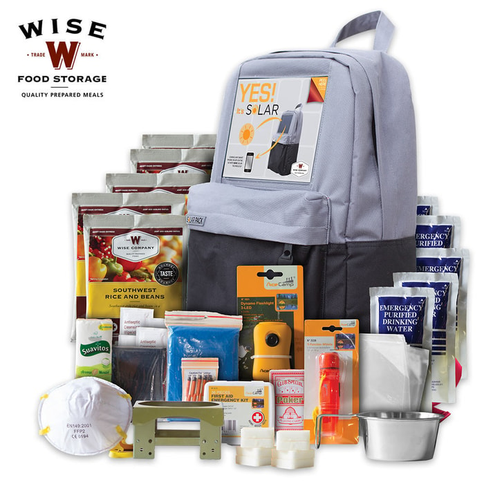 Wise Company Five Day Survival Solar Pack