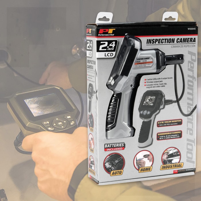 2.4 In. LCD Inspection Camera