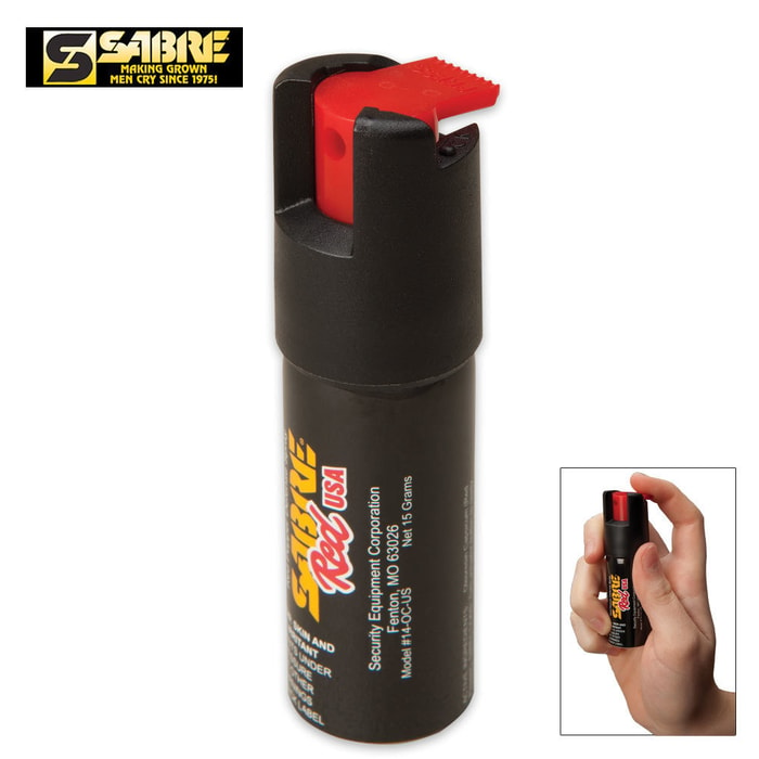 Sabre Max Strength 3-in-1 Pepper Spray .54 oz.